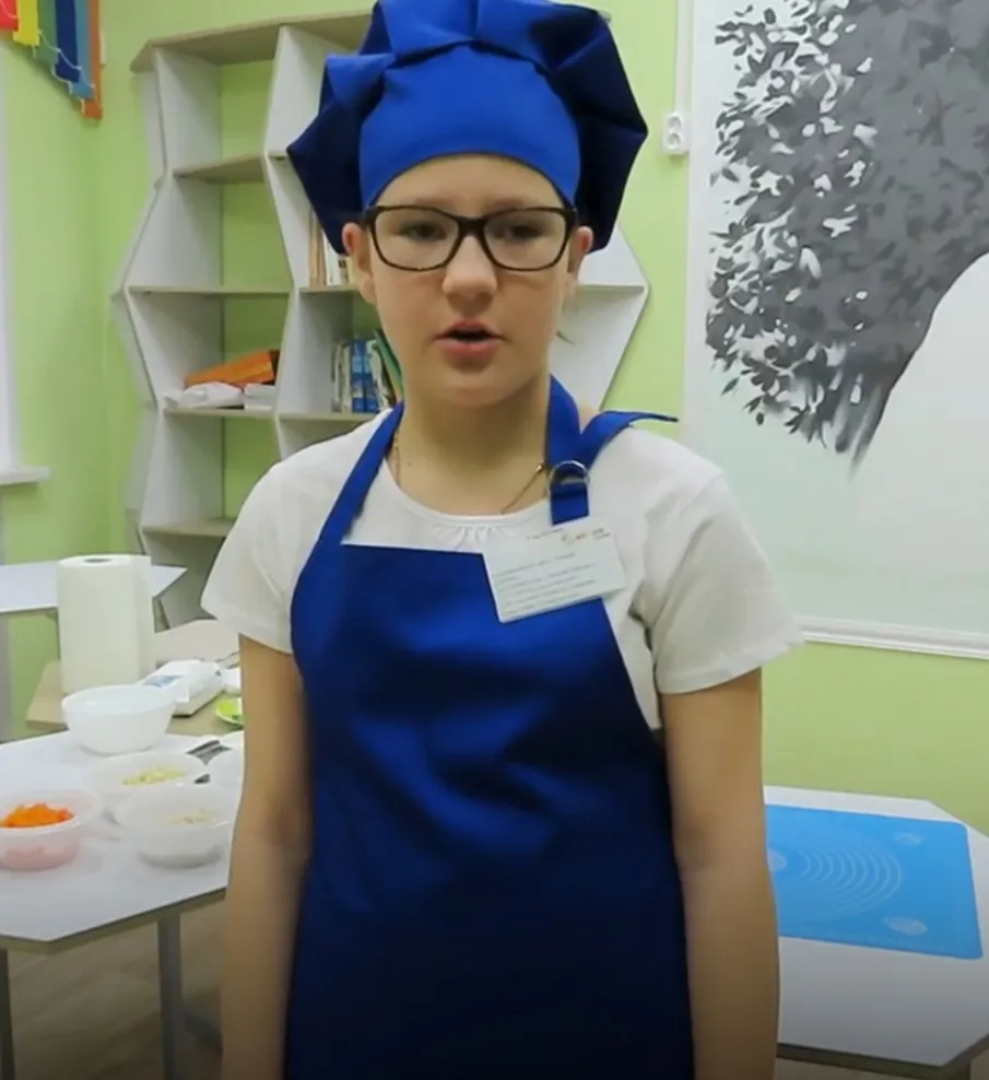Камилла заняла 1 место в компетенции "Поварское дело"