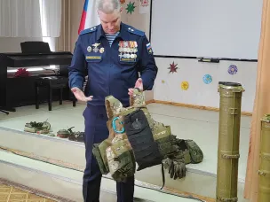 УРОК МУЖЕСТВА ОТ УЧАСТНИКА СВО