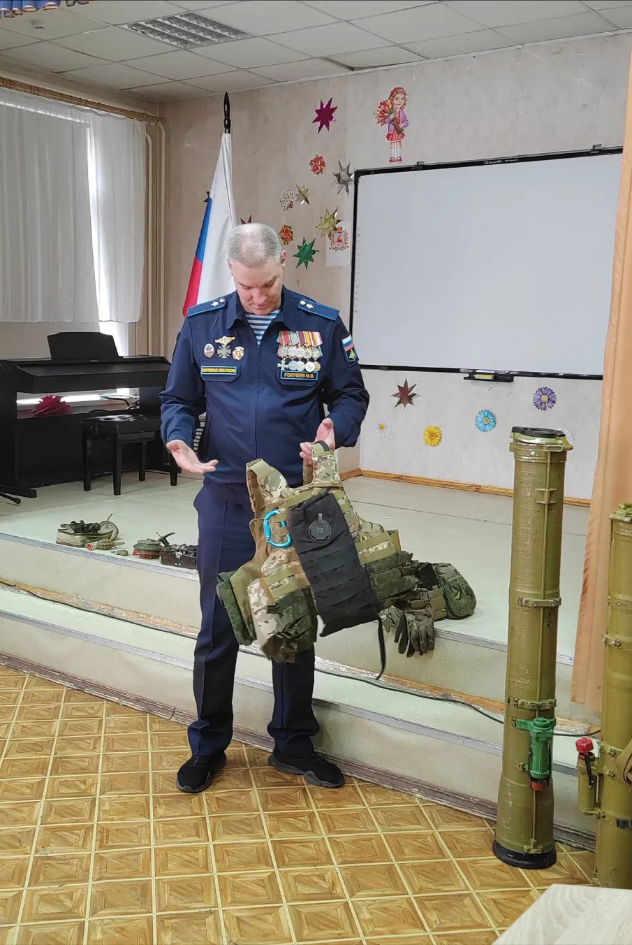 УРОК МУЖЕСТВА ОТ УЧАСТНИКА СВО