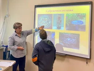 Изготовление панно. Мозаика