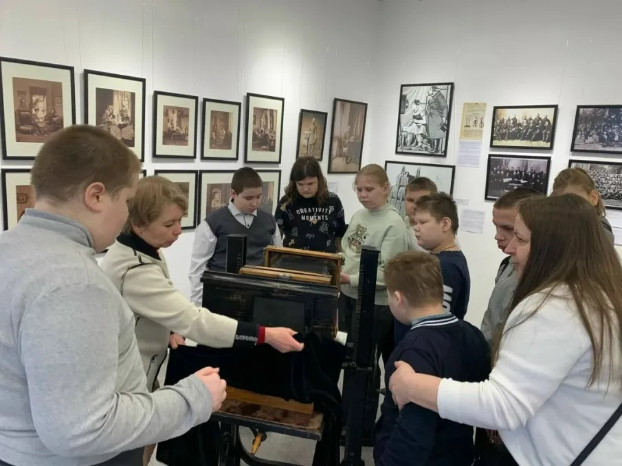 5 февраля ученики начальной школы совершили увлекательную экскурсию в Нижегородский музей фотографии.