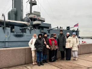 4–6 декабря 2025г. обучающиеся нашей школы в рамках договора о сотрудничестве побывали в гостях у Школы-интерната №1 им. К. К. Грота в городе Санкт-Петербург!