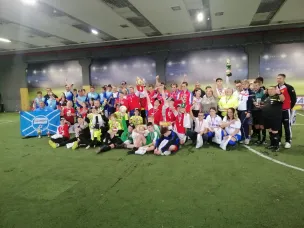 Команда ГАОУ НОСК(К) школы-интерната по мини-футболу стала серебряным призером турнира!