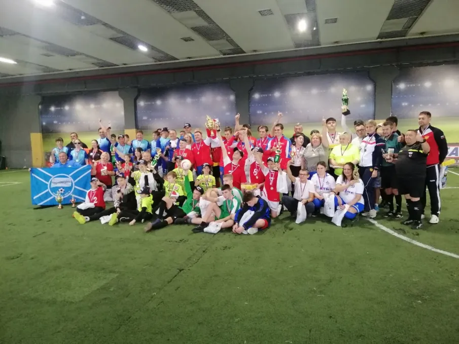 Команда ГАОУ НОСК(К) школы-интерната по мини-футболу стала серебряным призером турнира!