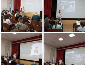 27 января, дата, когда была полностью снята блокада Ленинграда и день памяти Жертв Холокоста. В школе прошли памятные мероприятия, посвященные этим событиям.