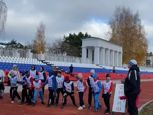 Соревнования по кроссу лыжников "Золотая Осень"