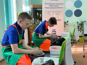  Магия глины на "Абилимпикс"! 